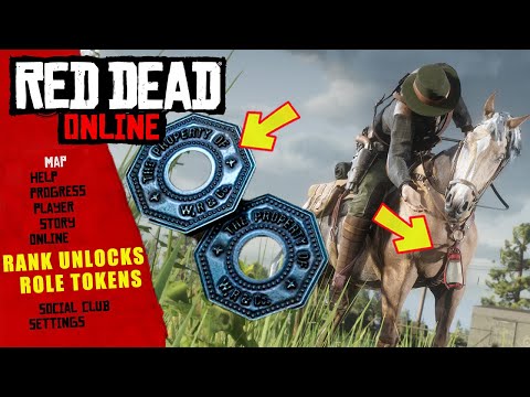 RED DEAD ONLINE RANK PROGRESSION AND ROLE TOKENS - SUMMER UPDATE