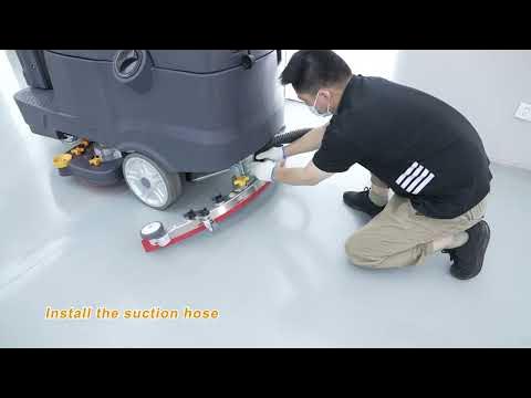 Self-Propelled Floor Scrubber with A Complete Set of Parts, C20SP