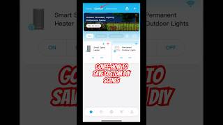 Govee App- How to save custom diy scenes @GOVEE #howto #diy #fyp