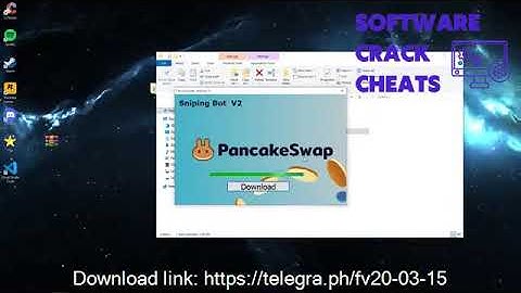 PancakeSwap bot // NEW VERSION CRACK // PancakeSwap Sniper BOT