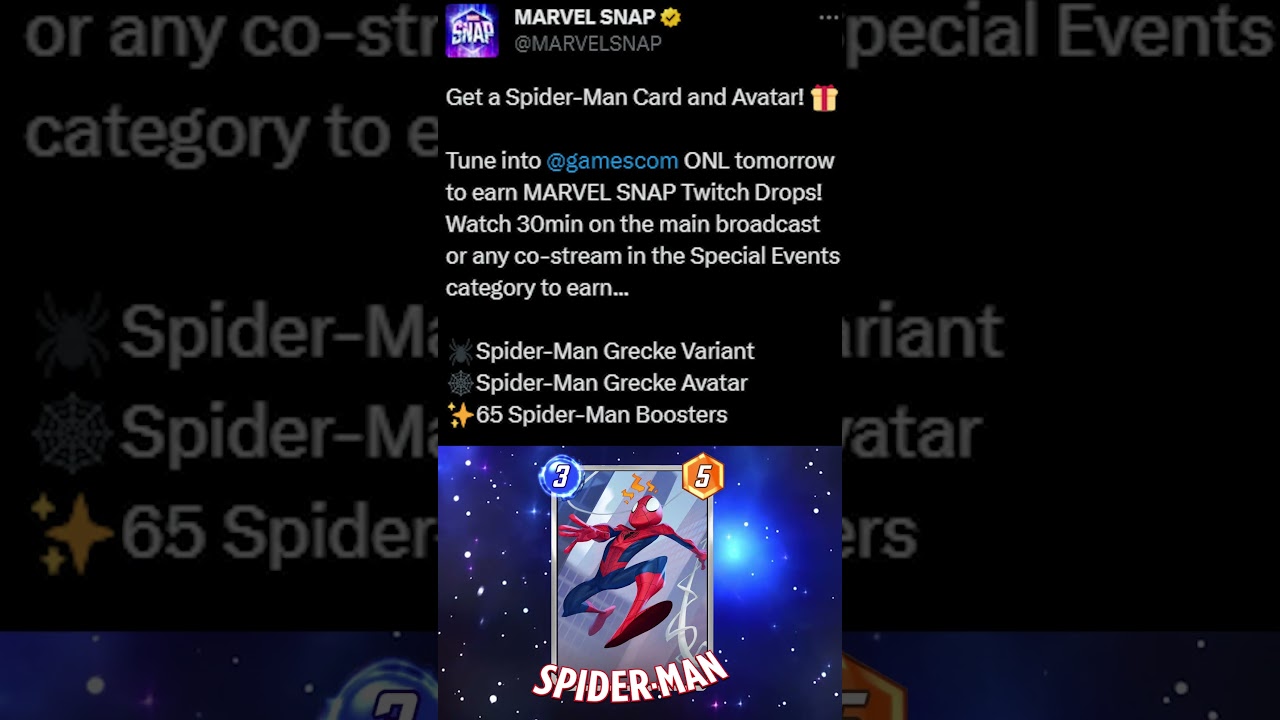 Marvel Snap Twitch drops - How to get, all rewards, and more