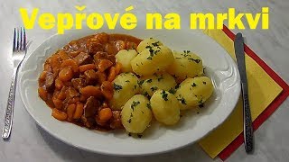 Vepřové na mrkvi