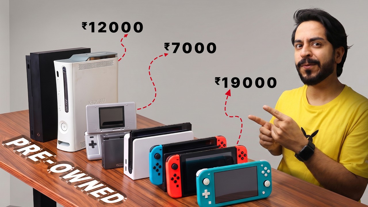 Pre-Owned Market Prices for Xbox 360, Nintendo Switch, Nintendo