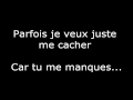 Christina Aguilera - Hurt  Traduction française