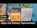oppo a3s on off problem| oppo a3s battery replacement | oppo a3s original battery price