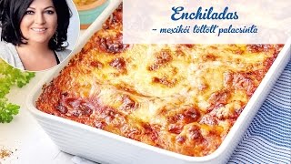 Mautner Zsófi Receptje - Enchiladas, mexikói töltött palacsinta