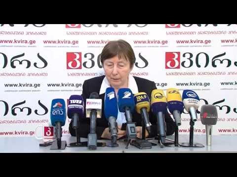 03.04.2015 სევდია უგრეხელიძის პრესკონფერენცია - პორტალ \"კვირას\" პრესკლუბი