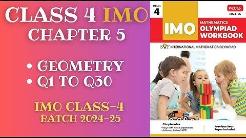 IMO Class 4 Chapter 5 Geometry Questions 1-30 [2024-25]