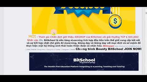 BitSchool  Video Bounty