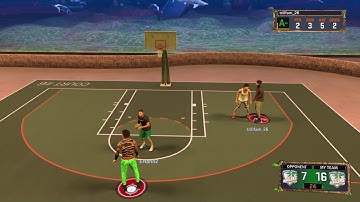 NBA 2K17|HOW TO DO THE DOUBLE ALLEY HOOP ABILITY