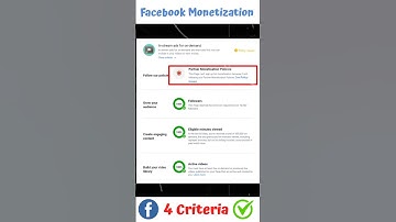 Facebook Monetization Criteria 2023 #facebookmonetization #facebook #shorts #shortsvideo