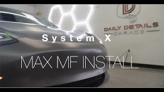 System X MAX MF Install -  2024 The Best Matte Ceramic Coating