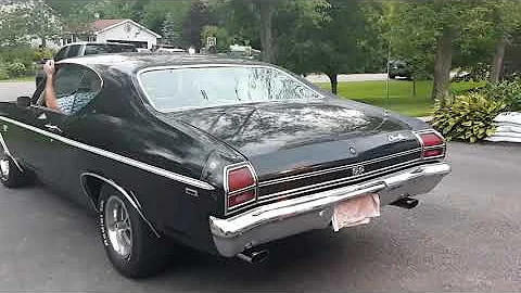 1969 Chevelle ss396 start up and rev