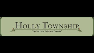 Holly Township - Planning Commission Regular Meeting - 8/13/2025