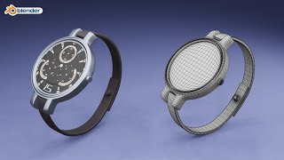 Watch Strips 3D Design || Hard Surface || Subdivision || Product Modelling in blender