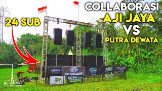 ngerii!! Cek sound colaborasi AJI JAYA vs PUTRA DEWATA 24 sub horegnya bukan main