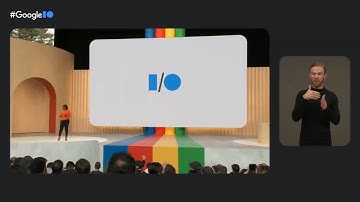 Google I/O 2023 - Developer Keynote [American Sign Language] (Full livestream archive, uncut)