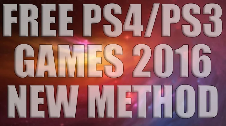How to get a Free PS4/PS3 GAMES glitch latest method 2016