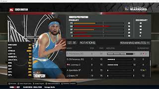 精華片段：NBA 2K23 勇士專頻 2023-2024賽季 E2: 交易格林Ｇreen 得到老鷹Collins