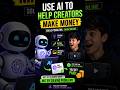 How I Use AI to Make Money by Helping Small Creators (Simple Strategy) #ai #make money online