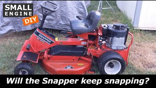 Snapper Rear Engine Rider Part 1  Will it Run Again?