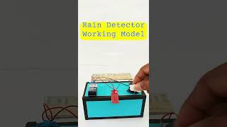 rain detector alarm working model for science project exhibition - diy - diypandit