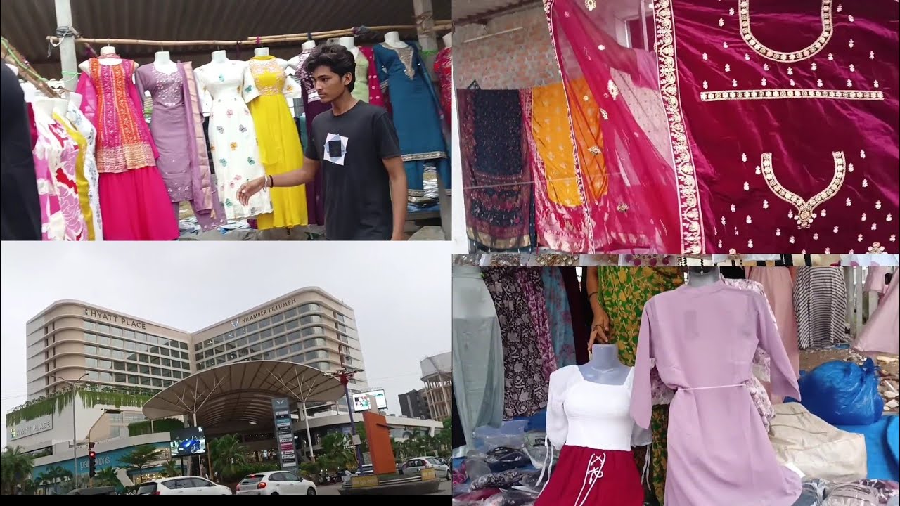 #100 રૂપિયામાં સાડી આટલી સસ્તી🥰🛍️નવુ કુનાલ ચાર રસ્તા#વડોદરા#स्थानीय बाजार#gujarat #india#fashio6