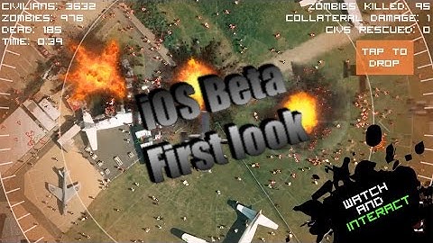 First look | BETA Zombie Outbreak Simulator iOS New features Gameplay