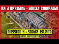 Red Alert 3 Uprising 4K - Soviet Final Mission 4 - Sigma Island - As Time Stood Still - Hard