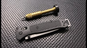 How to disassemble and maintain the Benchmade Bailout Pocketknife
