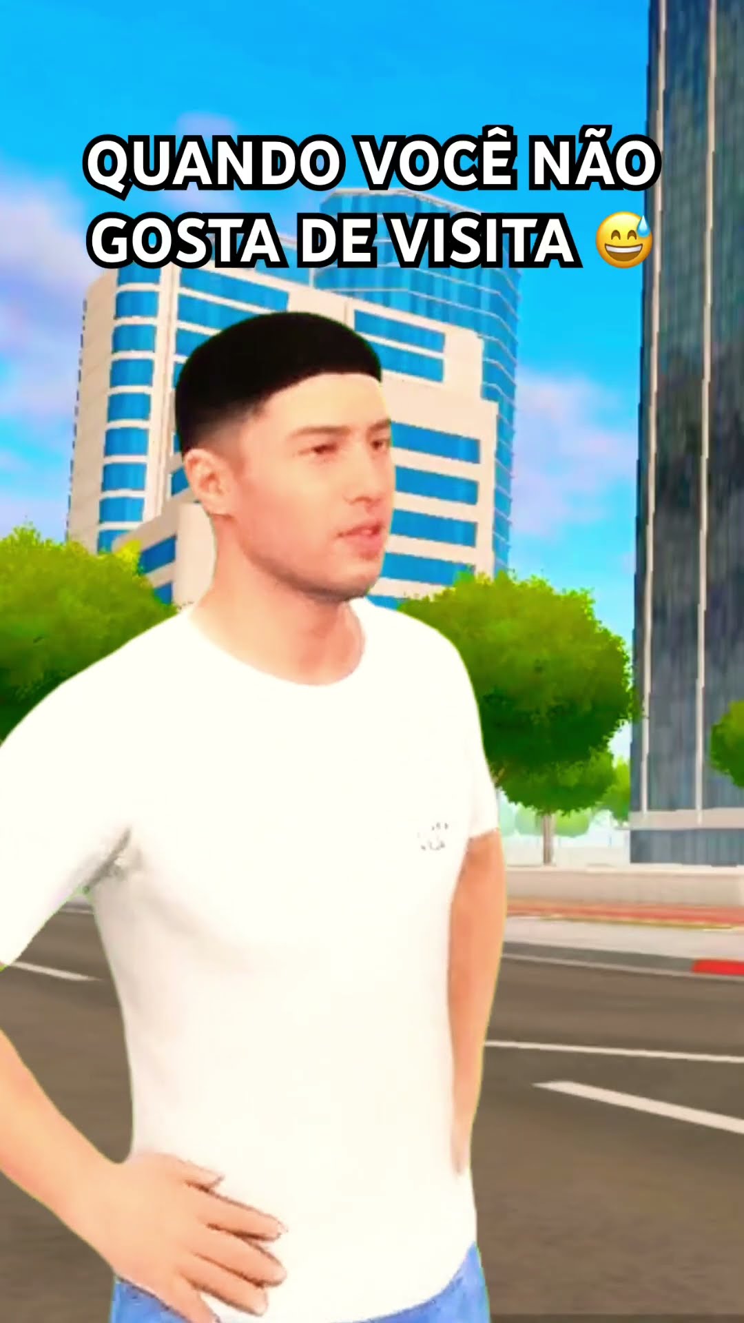 Quando vc não gosta de visita ?jg: flex city vice online #shorts #shortsviral #flexcity #viceonline