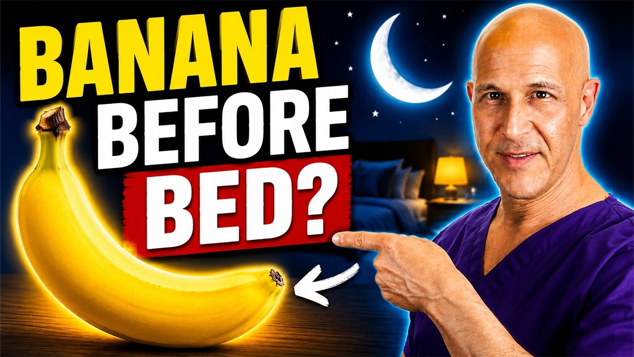 What Happens When You Eat a Banana Before Bed?  The Best Time to Eat It | Dr. Mandell