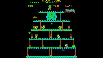 Crazy Kong [Arcade Longplay] (1981) {Galaxian Hardware}