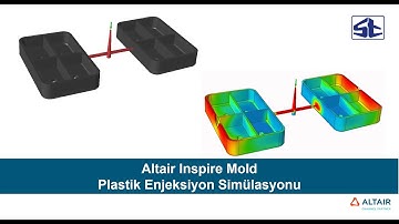 Plastik Enjeksiyon Simülasyonu - Altair Inspire Mold