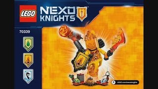 Lego Nexo Knights 70339 Ultimate Flama - Instruction Timelapse