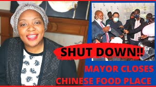 CHINESE RESTAURANT IN ZAMBIA ?? SHUT DOWN INDEFINITELY BY LUSAKA MAYOR MILES SAMPA