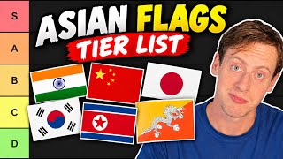American Ranks Asian Flags! | Tier List