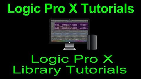 Logic Pro X Library 2 - Creating, Saving & Loading  Aux Return & Bus channel Strip Presets