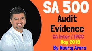 SA 500 | Audit Evidence | Standards of Auditing