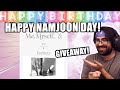 Happy Namjoon Day! Birthday Giveaway! | Reaction