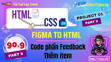 90.9 Project 01 - p9 - Hoàn thiện phần Feedback- Khoá học HTML, CSS full miễn phí