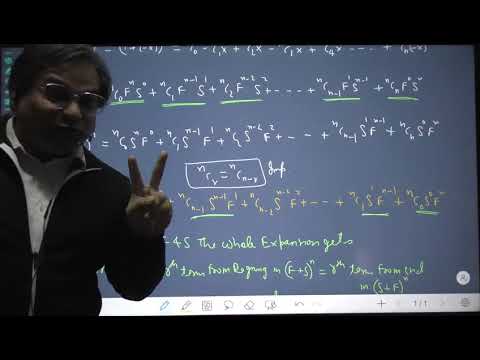 IIT JEE MATHS - BINOMIAL THEOREM - LECTURE 1 - WHAT IS BINOMIAL THEOREM ...