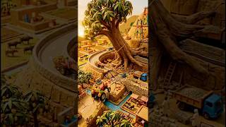 Mini Engineers Build SECRET Road After Giant Mango Tree Disaster 😱🌳🚜