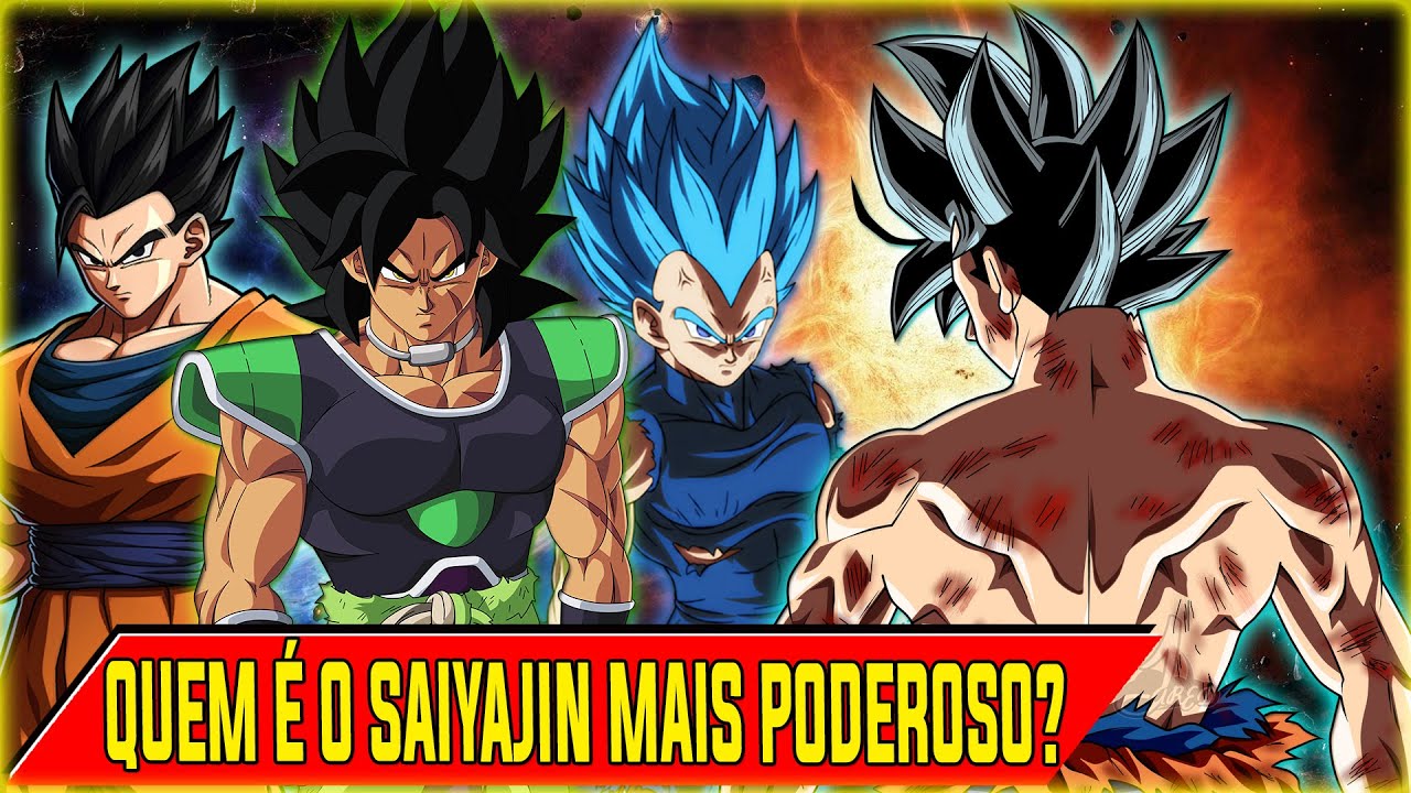 Quem são os 5 Saiyajins mais poderosos da história de Dragon Ball?
