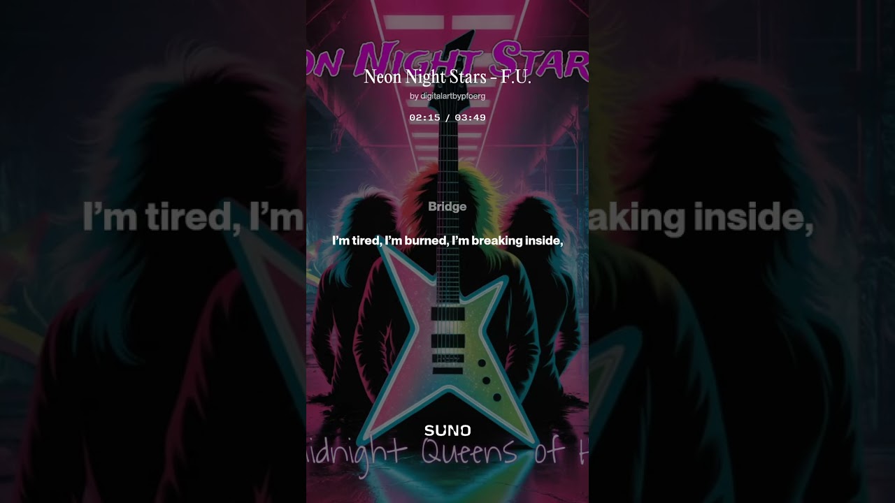 Neon Night Stars - F.U.