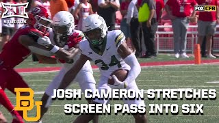 Josh Cameron Takes Screen Pass Stacks Rac For A Td