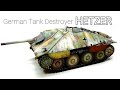 TAMIYA 1/35 German Tank Destroyer HETZER 【Build to Finish】#scalemodeling #howtopainting