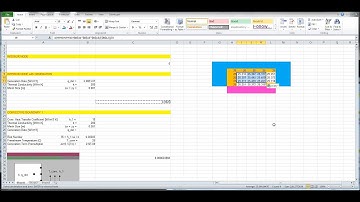 Heat Transfer L13 p1 - Heat Equation Excel Solver