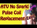Repair Polaris Sportsman ATV No Spark How to Diagnose and Replace a Pulse Coil Trigger Coil Ignition
