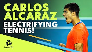 When Carlos Alcaraz ELECTRIFIES The Crowd!